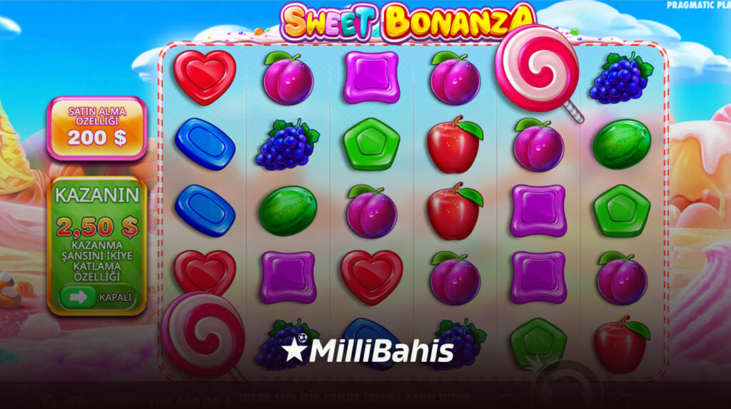 Millibahis sweet bonanza